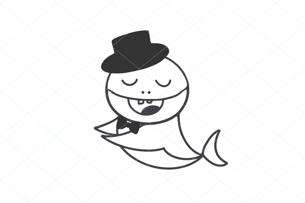 Baby Shark Character Vectors Download 