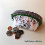 Free Coin Pouch Sewing Pattern - Free PDF Sewing Pattern
