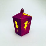 3D Little Ballerina Lantern - SVG PDF