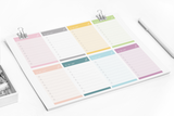 Cute Printable To Do List - Minimalist To Do List, Printable Notepads, Colorful Todo List, Kawaii Notepad