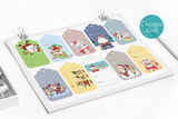 Colorful Christmas Printable Gift Tags
